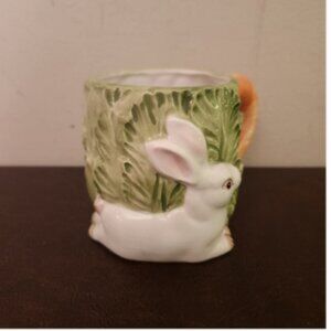 Vintage Omnibus White Bunny Rabbit from 1987 Coffee MUG